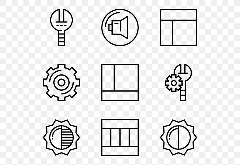 Icon Design Clip Art, PNG, 600x564px, Icon Design, Area, Black, Black And White, Brand Download Free