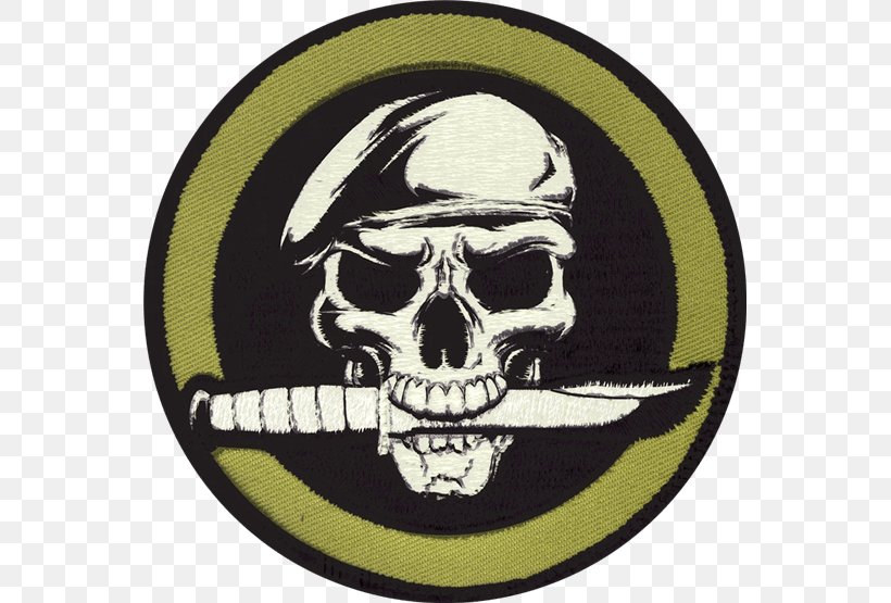 Embroidered Patch Military Surplus Morale Patch, PNG, 555x555px, Embroidered Patch, Army, Bone, Hook And Loop Fastener, Military Download Free
