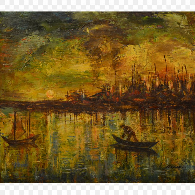 Painting Bayou Visual Arts Bog Swamp, PNG, 900x900px, Painting, Art, Bank, Bayou, Bog Download Free