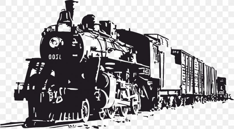 Train Rail Transport Champaign Locomotive, PNG, 1280x707px, Train, Bilevel Rail Car, Black And White, Brand, Champaign Download Free