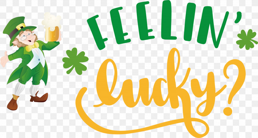 Saint Patrick Patricks Day Feelin Lucky, PNG, 3000x1608px, Saint Patrick, Behavior, Flower, Fruit, Happiness Download Free