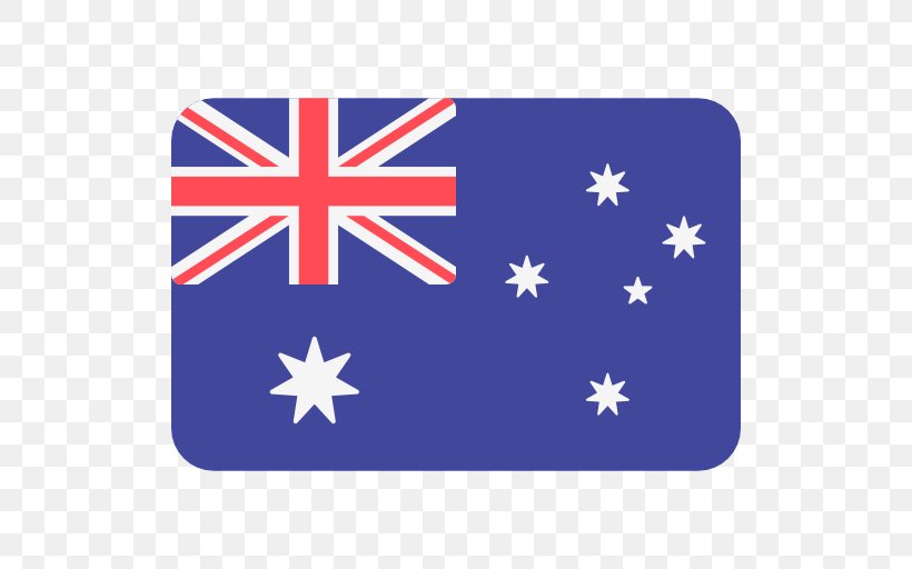 Flag Of Australia Flag Of Papua New Guinea Flag Of Bangladesh, PNG, 512x512px, Flag Of Australia, Area, Australia, Blue, Cobalt Blue Download Free