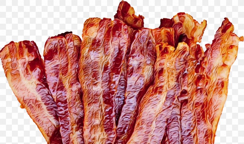 Bacon Clip Art Transparency Image, PNG, 1200x710px, Bacon, Back Bacon, Cuisine, Dish, Food Download Free