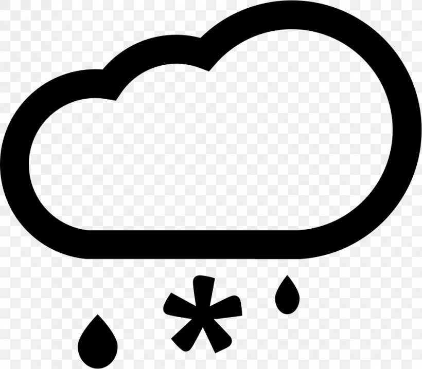 Clip Art Rain And Snow Mixed Cloud, PNG, 981x860px, Rain And Snow Mixed, Area, Artwork, Black, Black And White Download Free