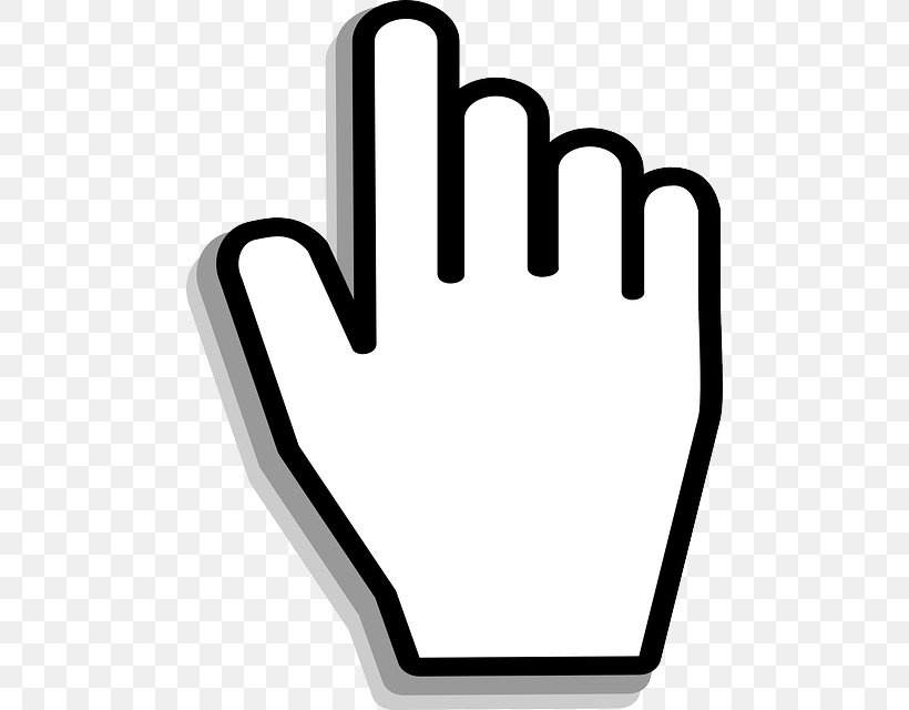 Index Finger Pointer Computer Mouse Clip Art, PNG, 484x640px, Index Finger, Area, Black And White, Computer Mouse, Cursor Download Free