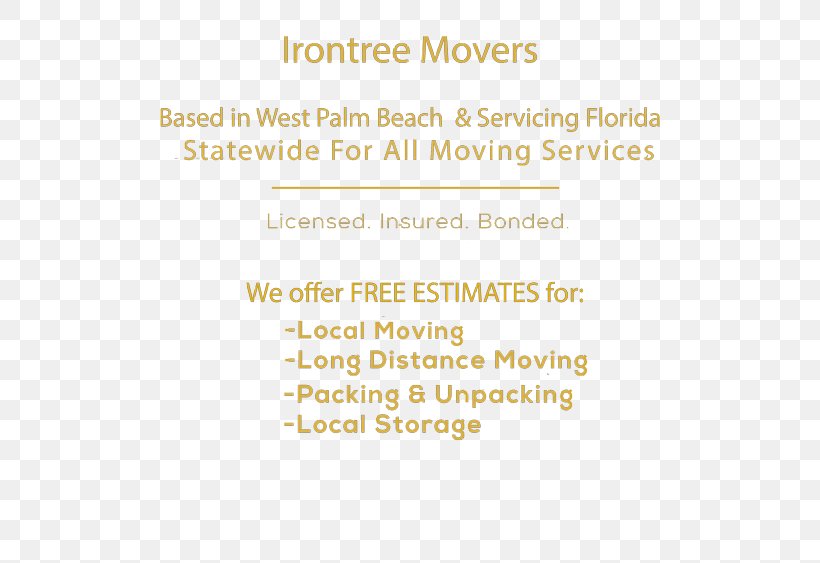 IronTree Movers West Palm Beach Relocation Service, PNG, 563x563px, Mover, Area, Beach, Campervans, Company Download Free