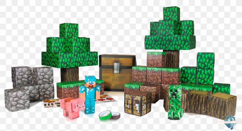 Minecraft Video Game Overworld Paper Model Item, PNG, 1417x768px, Minecraft, Action Toy Figures, Game, Games, Item Download Free