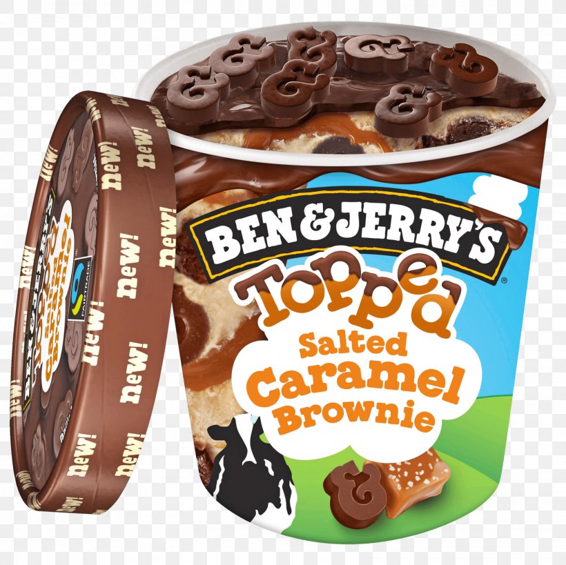 Ben & Jerry's Topped Pretzel Palooza Ice Cream Ben & Jerry's Topped Pretzel Palooza Ice Cream Chocolate Chip Cookie Dough Ice Cream Flavor, PNG, 1600x1600px, Ice Cream, Caramel, Chocolate, Chocolate Brownie, Confectionery Download Free