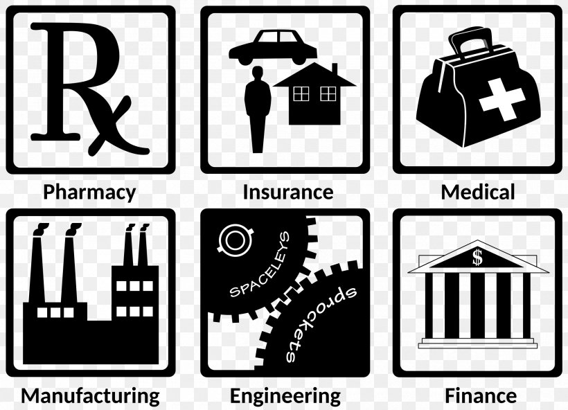 Industry Clip Art, PNG, 2400x1734px, Industry, Area, Black, Black And White, Brand Download Free