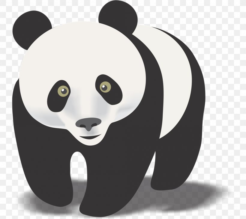 Giant Panda Red Panda Bear Clip Art, PNG, 1000x892px, Giant Panda, Bear, Black And White, Carnivoran, Cuteness Download Free
