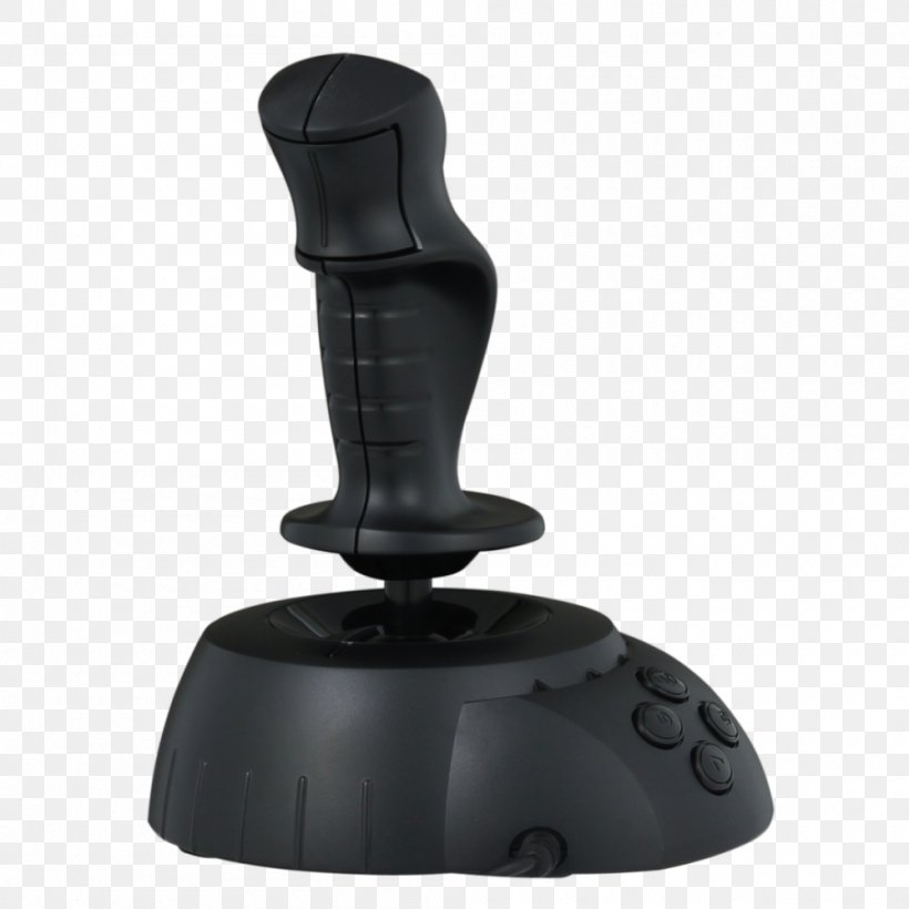 Joystick Game Controllers Airplane Flight Speedlink DARK TORNADO, PNG, 1000x1000px, Joystick, Airplane, Aviation, Computer Component, Electronic Device Download Free