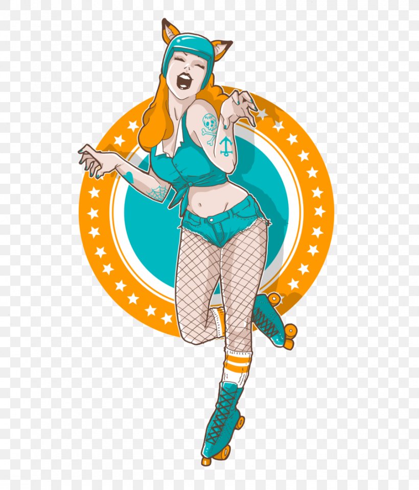 Montreal Roller Derby Drawing Roller Skates, PNG, 900x1054px, Roller Derby, Art, Chapin, Costume, Costume Design Download Free