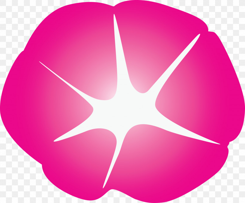 Morning Glory Flower, PNG, 3000x2487px, Morning Glory Flower, Circle, Logo, Magenta, Material Property Download Free