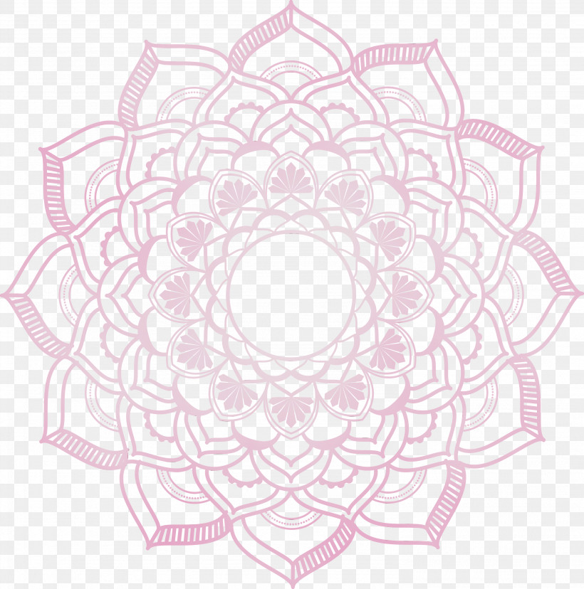 Circle Pattern Meter Area Font, PNG, 2968x3000px, Mandala Flower, Analytic Trigonometry And Conic Sections, Area, Circle, Flower Download Free