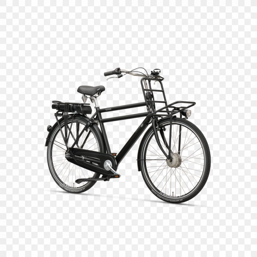 Electric Bicycle Hybrid Bicycle Batavus Cycling, PNG, 1200x1200px, Bicycle, Automotive Exterior, Batavus, Bicycle Accessory, Bicycle Frame Download Free