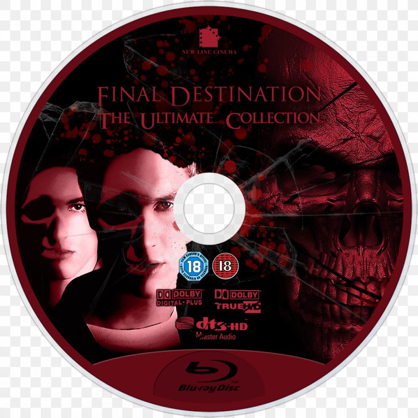Final Destination Film Series YouTube Slasher Horror, PNG, 1000x1000px, 3d Film, Final Destination Film Series, Cinema, Compact Disc, Dvd Download Free