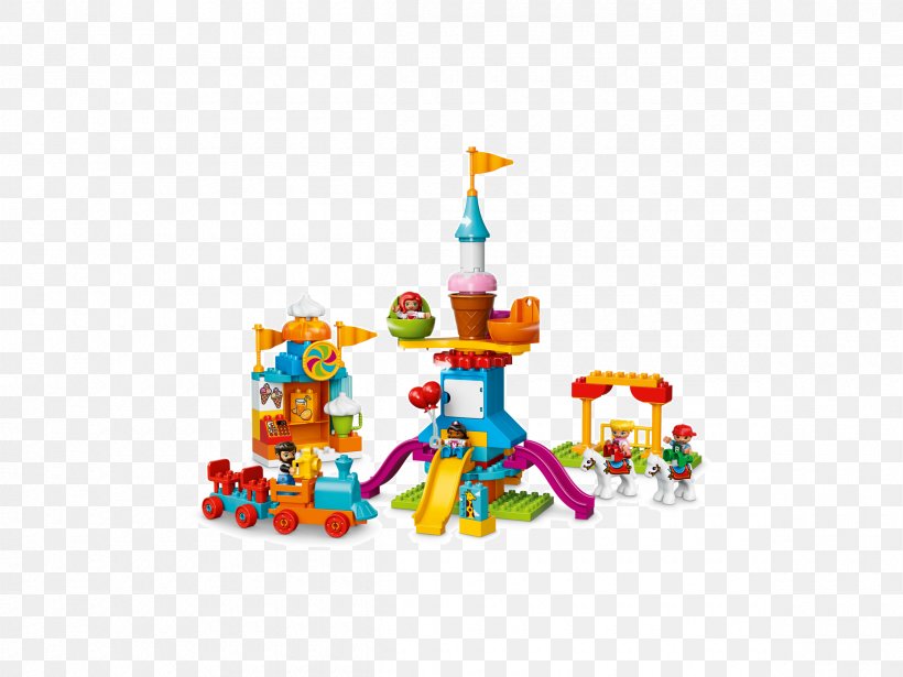 LEGO 10840 DUPLO Big Fair Lego Duplo Toy Block, PNG, 2400x1800px, Lego Duplo, Amusement Park, Christmas Ornament, Construction Set, Lego Download Free