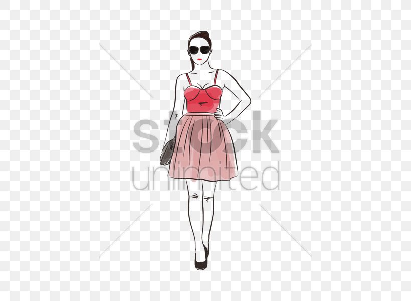 Woman Fashion Cocktail Dress, PNG, 424x600px, Watercolor, Cartoon, Flower, Frame, Heart Download Free