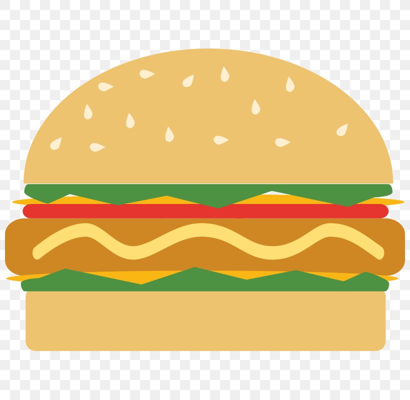 Cheeseburger Clip Art Fast Food Product Design Line, PNG, 800x800px, Cheeseburger, Fast Food, Food, Hamburger, Sandwich Download Free