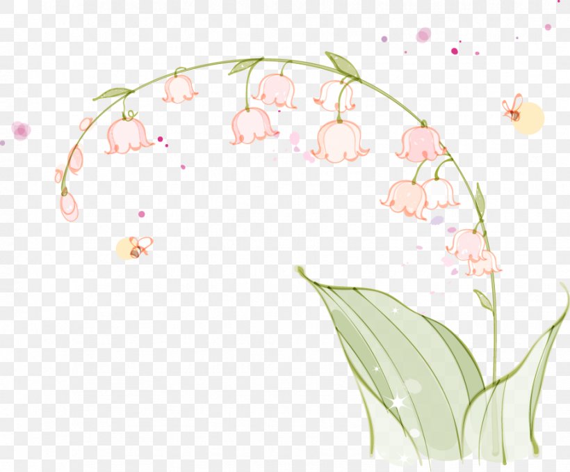 Floral Design Lily Of The Valley Drawing, PNG, 918x760px, Floral Design, Area, Art, Border, Branch Download Free