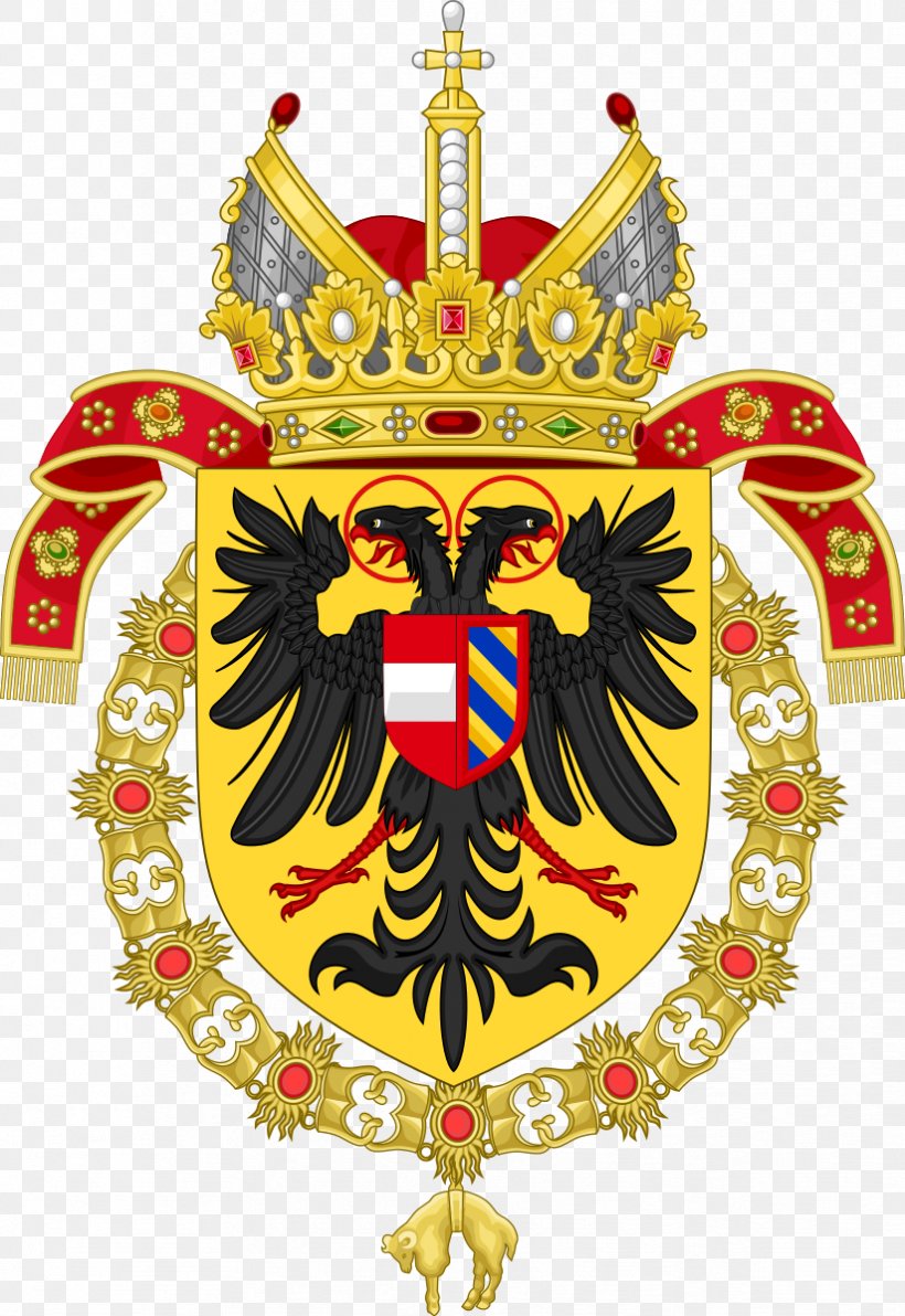 Holy Roman Empire Coat Of Arms Of Charles V, Holy Roman Emperor Habsburg Monarchy House Of Habsburg, PNG, 824x1198px, Holy Roman Empire, Charles V, Coat Of Arms, Crest, Emperor Download Free