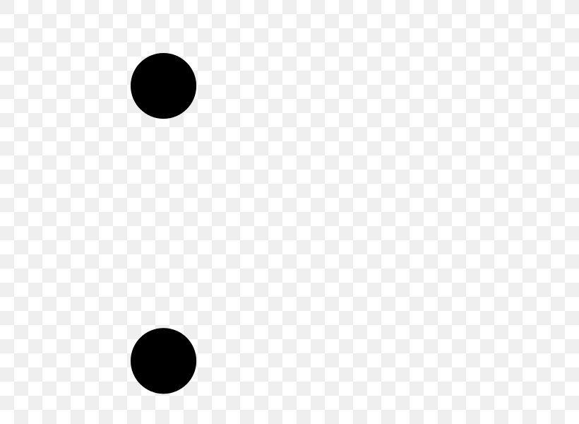 Semicolon Punctuation English Wikipedia, PNG, 600x600px, Colon, Black, Black And White, Chinese Punctuation, English Download Free