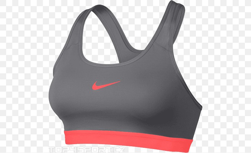 T-shirt Sports Bra Nike Clothing, PNG, 504x501px, Watercolor, Cartoon, Flower, Frame, Heart Download Free