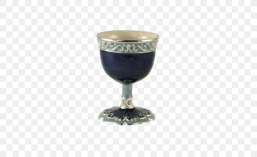 Wine Glass Cobalt Blue Chalice Cup, PNG, 500x500px, Wine Glass, Blessing, Blue, Chalice, Cobalt Download Free