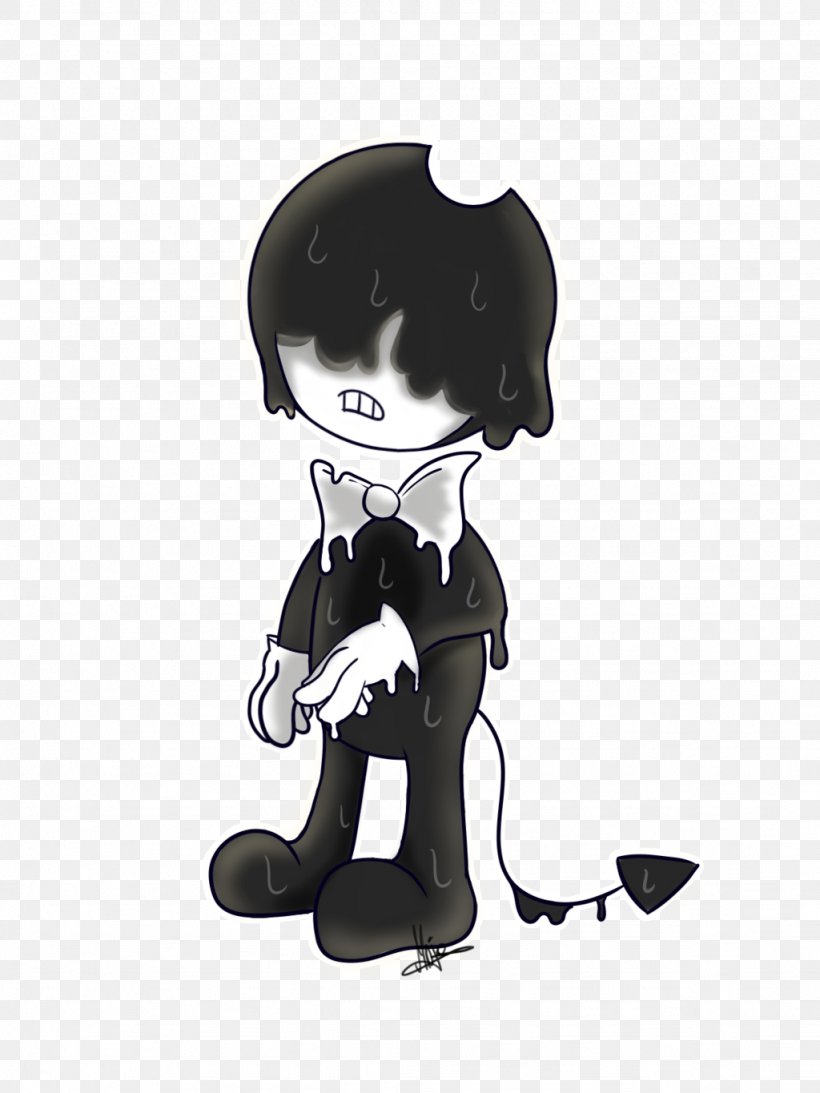 Bendy And The Ink Machine Drawing TheMeatly Games 0 Art, PNG, 1024x1365px, 2017, Bendy And The Ink Machine, Art, Artist, Black Download Free