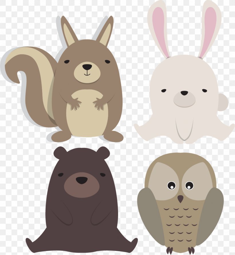 Brown Bear Hare Animal, PNG, 1043x1132px, Bear, Animal, Brown Bear, Hare, Mammal Download Free