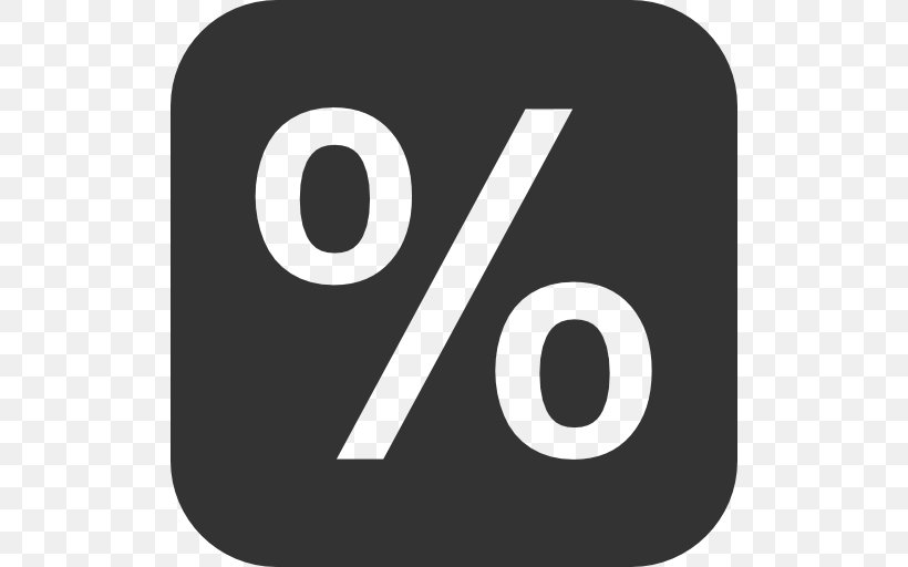 Percentage Percent Sign Symbol, PNG, 512x512px, Percentage, Black And White, Brand, Chart, Favicon Download Free