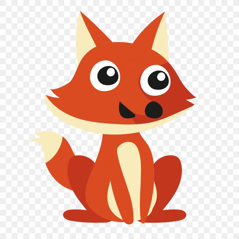 Red Fox Animal Euclidean Vector, PNG, 1500x1500px, Red Fox, Animal, Art, Carnivoran, Cartoon Download Free