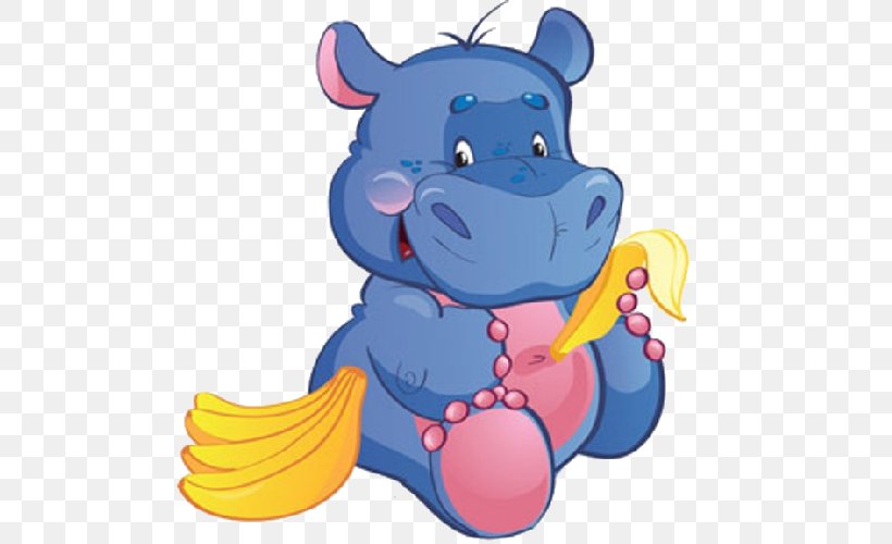 Baby Hippopotamus Clip Art Baby Hippopotamus Illustration, PNG, 500x500px, Hippopotamus, Animal, Baby Hippo, Baby Hippopotamus, Blue Baby Syndrome Download Free