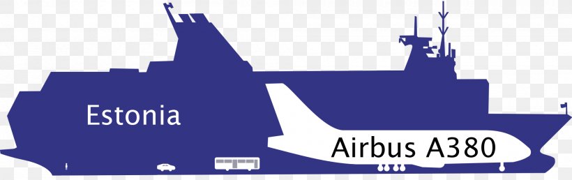 Ferry MS Estonia Papenburg Airbus A380, PNG, 2000x631px, Ferry, Airbus A380, Brand, Diagram, Estonia Download Free