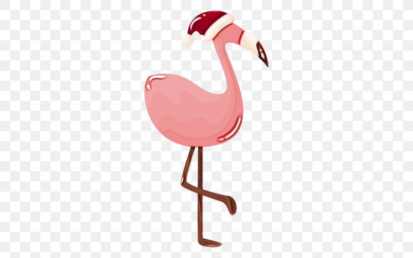 Flamingo, PNG, 512x512px, Watercolor, Beak, Biology, Birds, Flamingo Download Free