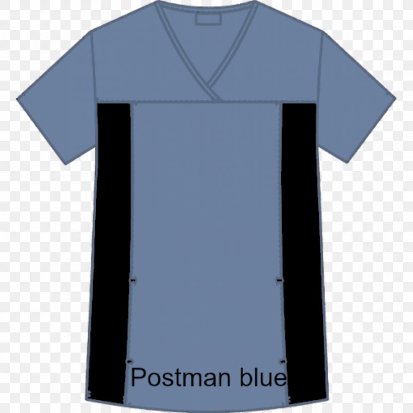 T-shirt Uniform Top Scrubs Collar, PNG, 980x980px, Tshirt, Black, Blue, Brand, Clothing Download Free