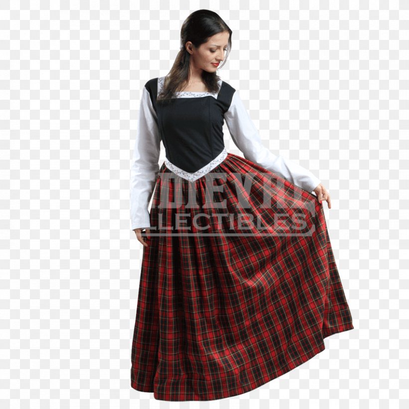 Tartan Dress Full Plaid Kilt Skirt, PNG, 850x850px, Tartan, Clothing, Costume, Dress, Full Plaid Download Free