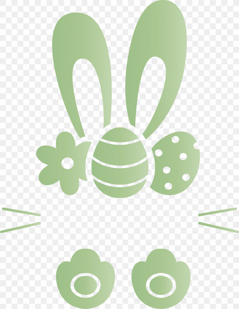 Easter Bunny Easter Day Rabbit, PNG, 2323x3000px, Easter Bunny, Circle, Easter Day, Easter Egg, Green Download Free