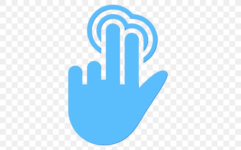 Hand Logo Finger Line Gesture, PNG, 512x512px, Watercolor, Electric Blue, Finger, Gesture, Hand Download Free