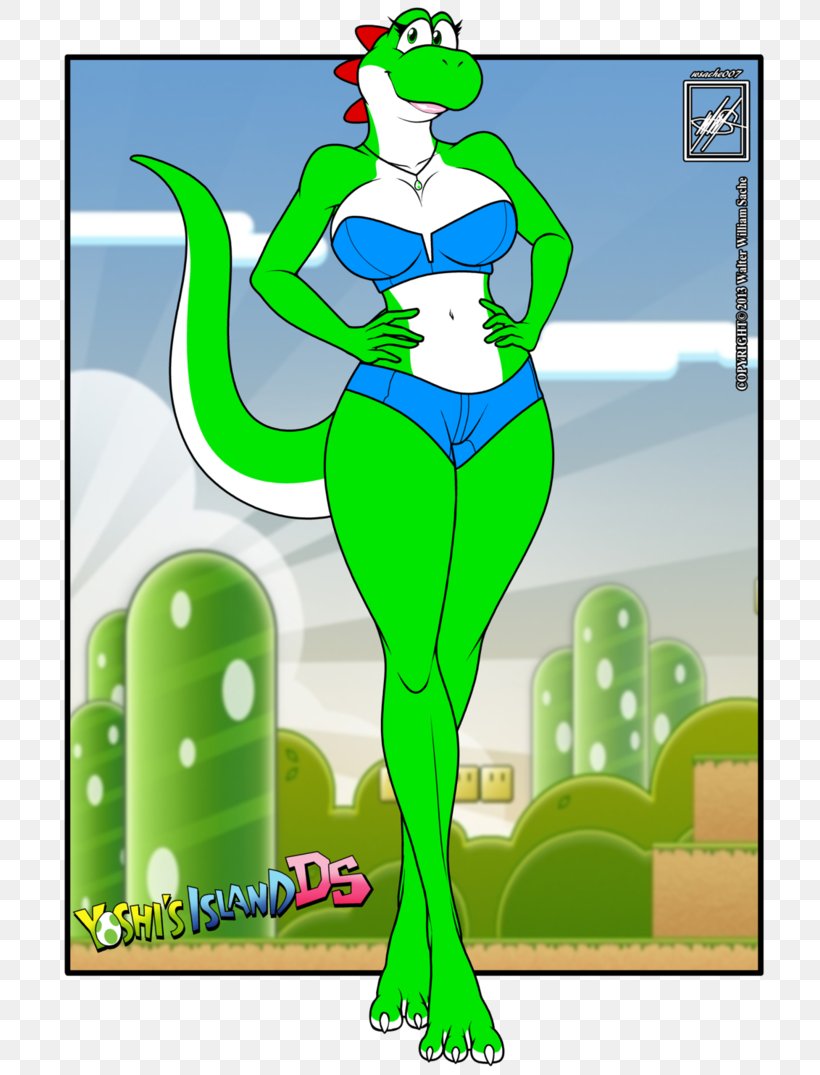 Mario & Yoshi Video Game Nintendo Female, PNG, 742x1075px, Mario Yoshi, Art, Cartoon, Female, Fiction Download Free