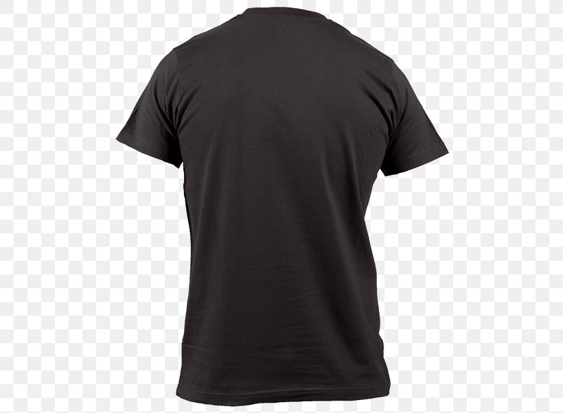 T-shirt Polo Shirt Sleeve Crew Neck Black, PNG, 500x602px, Tshirt, Active Shirt, Black, Blouse, Clothing Download Free
