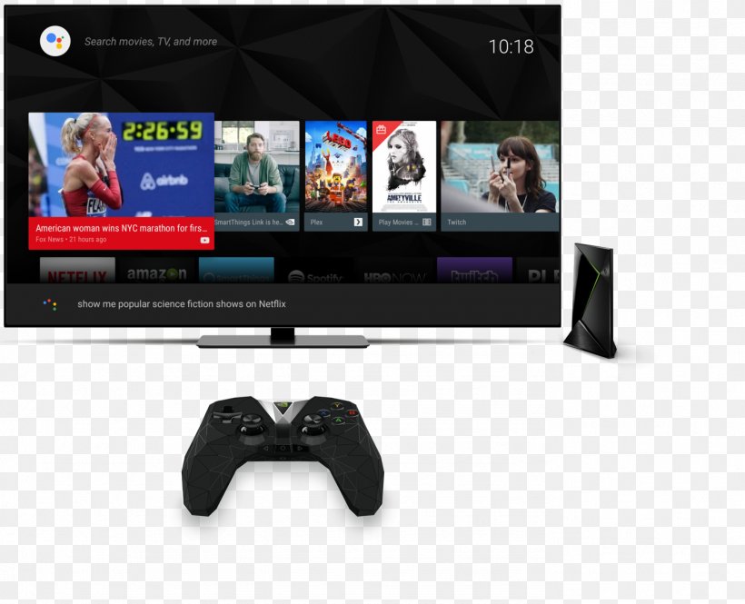 Video Game Consoles Nvidia Shield Television Computer Software Computer Hardware, PNG, 1386x1125px, Video Game Consoles, Android Tv, Brand, Computer, Computer Hardware Download Free