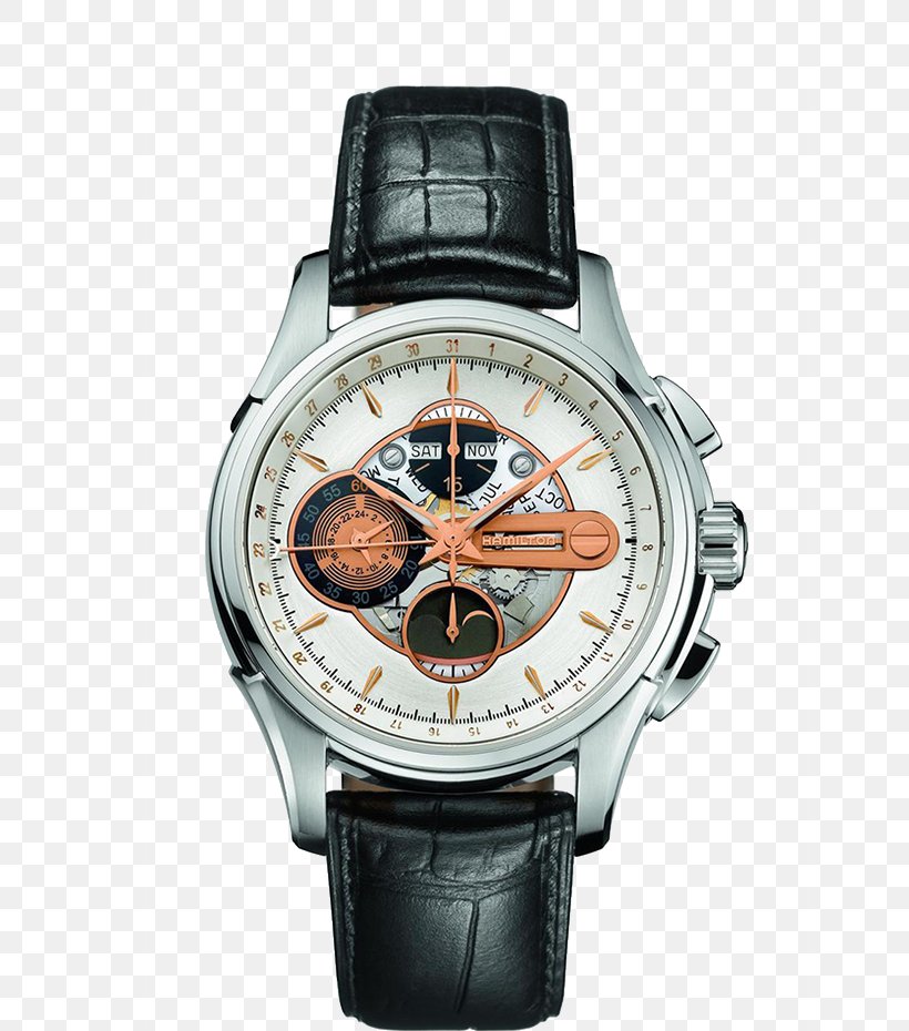 Watch Strap Hamilton Watch Company Clock, PNG, 750x930px, Watch, Bracelet, Chopard, Chronograph, Chronometer Watch Download Free