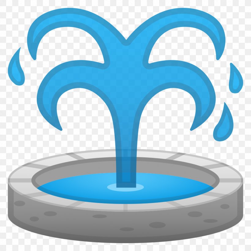 Clip Art Emoji Fountain Noto Fonts, PNG, 1024x1024px, Emoji, Android Oreo, Blue, Electric Blue, Emoji Movie Download Free
