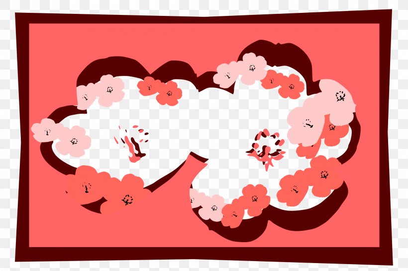 Clip Art Image, PNG, 2400x1600px, Watercolor, Cartoon, Flower, Frame, Heart Download Free