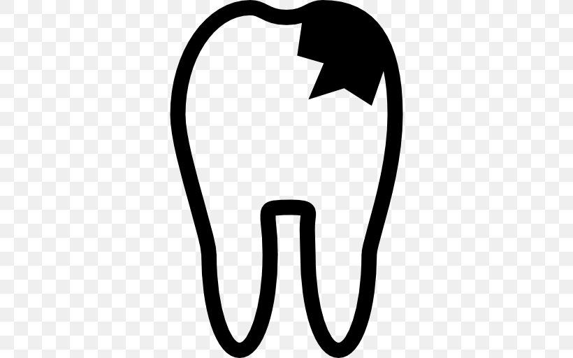 Dentistry Tooth Decay Human Tooth, PNG, 512x512px, Dentistry, Artwork, Black, Black And White, Dental Prosthesis Download Free