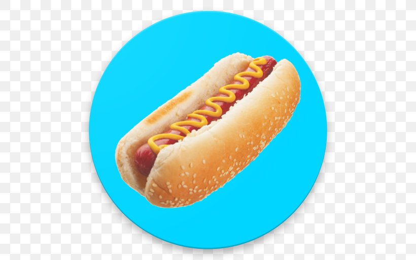 Hot Dog Bun Hamburger Not Hotdog, PNG, 512x512px, Hot Dog, American Food, Barbecue, Bockwurst, Bread Download Free