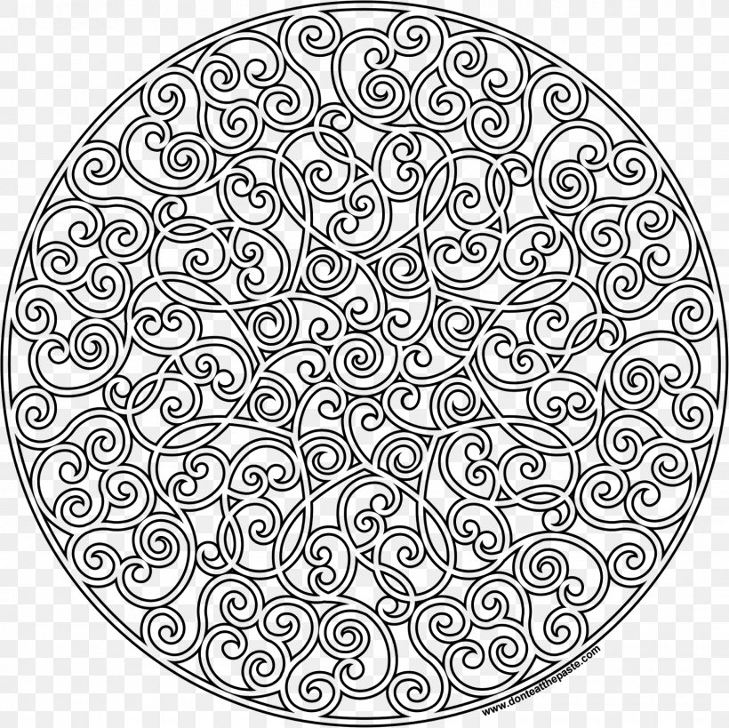 Mandala Coloring Book, PNG, 1600x1600px, Mandala, Adult, Area, Black And White, Book Download Free