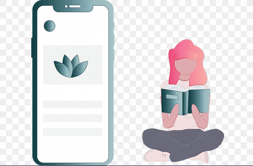 Mobile Phone Case Pink Leaf Turquoise Teal, PNG, 3000x1962px, Iphone, Leaf, Mobile, Mobile Phone Accessories, Mobile Phone Case Download Free