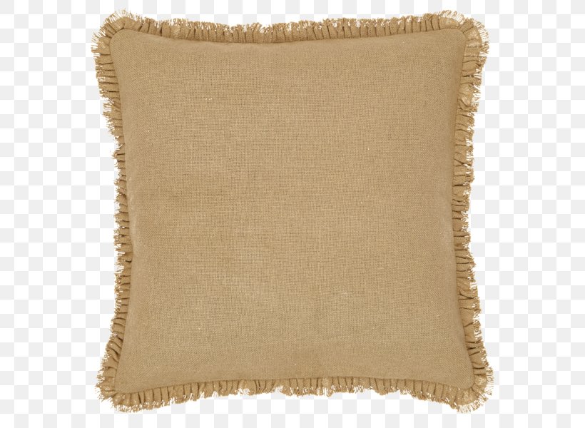 Pillow Textile Hessian Fabric Cotton Woven Fabric, PNG, 600x600px, Pillow, Bed Sheets, Beige, Cotton, Cushion Download Free